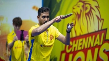 Sports News | U Mumba TT Snatches Narrow Win over Chennai Lions in UTT 2024 Thriller