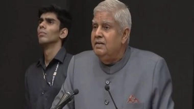 India News | Strongly Condemn the Terming of Violence Against Women as 'symptomatic Malaise', Asserts VP Jagdeep Dhankhar