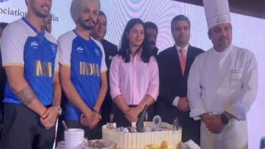 Sports News | Shooting for Gold: ITC Maurya Hosts Olympic Contingent with NRAI, Eyes on LA 2028