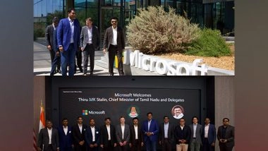 India News | Tamil Nadu CM Stalin Visits Offices of Apple, Google, Microsoft in US; Discusses Exciting 'partnerships'