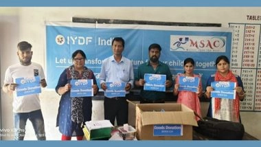 Business News | IYDF and M/S Akshita Communication Ignite Hope for Children in Jamshedpur