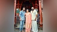 Entertainment News | NTR Jr Visits Udupi Temple with His Mother, Rishab Shetty