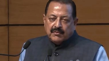 Business News | Union Minister Dr Jitendra Singh Highlights India's Reliance on Imported Petroleum, Advocates for Sustainable, Self-sufficient Future
