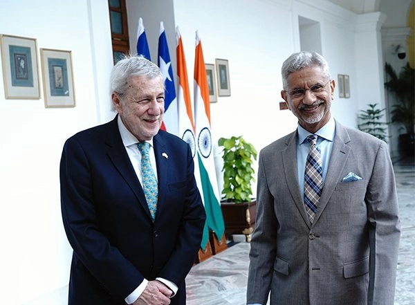 World News | Chilean Foreign Minister's Visit to India Helped Advancing Bilateral Ties: MEA