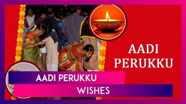 Aadi Perukku 2024 Wishes, Greetings and Messages To Celebrate the Tamil Monsoon Festival