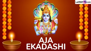 Aja Ekadashi Vrat 2024 Date: Know Shubh Muhurat, Parana Time, Rituals and Significance of the Fast Dedicated to the Auspicious Day To Worship Lord Vishnu