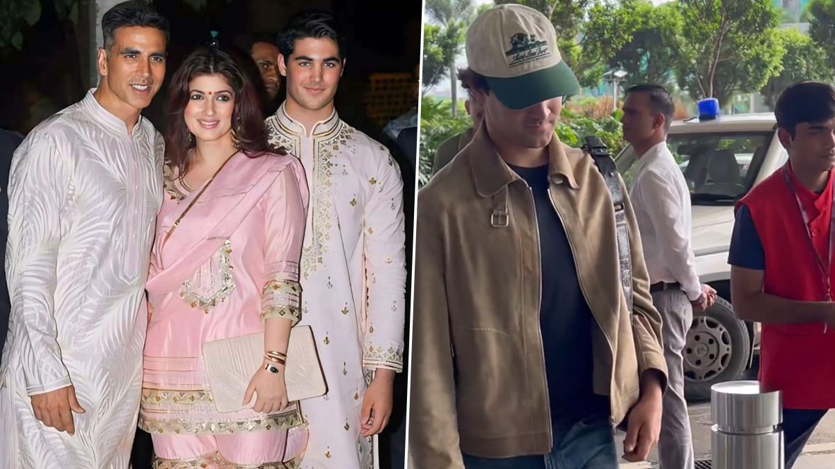 Bollywood News Akshay Kumar s Son Turns Heads With Stylish Bag 