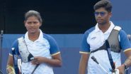 Ankita Bhakat-Dhiraj Bommadevara at Paris Olympics 2024, Archery Free Live Streaming Online: Know TV Channel and Telecast Details for Recurve Mixed Team Semifinal Match