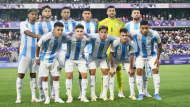 How To Watch FRA vs ARG Paris Olympics 2024 Quarterfinal Free Live Streaming Online in India? Get Free Live Telecast of France U-23 vs Argentina U-23 Football Match Score Updates on TV