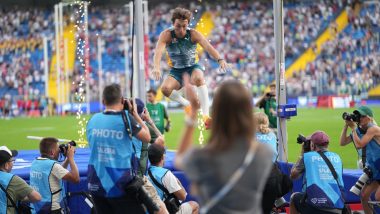 Armand Duplantis Breaks Pole-Vault World Record Once Again; Leapfrogs His Paris Olympics 2024 Feat to Register New Benchmark of 6.26 M in Silesia Diamond League