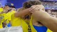Sweden Star Armand Duplantis Kisses Girlfriend Desire Inglander After His World Record Gold in Men&rsquo;s Pole Vault at Paris Olympics 2024, Video Goes Viral