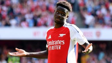 Bukayo Saka Injury Update: Arsenal Manager Mikel Arteta Labels Knock to Star Forward ‘Not Serious’