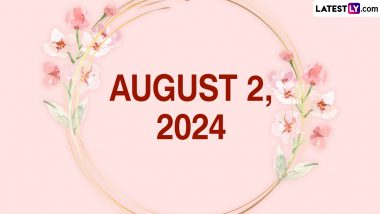 August 2, 2024 Special Days: Which Day Is Today? Know Holidays, Festivals, Events, Birthdays, Birth and Death Anniversaries Falling on Today's Calendar Date