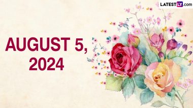 August 5, 2024 Special Days: Which Day Is Today? Know Holidays, Festivals, Events, Birthdays, Birth and Death Anniversaries Falling on Today's Calendar Date