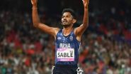 How to Watch Avinash Sable Athletics Event in Paris Olympics 2024 Live Streaming Online: Know TV Channel and Telecast Details for Men’s 3000 M Steeplechase Final