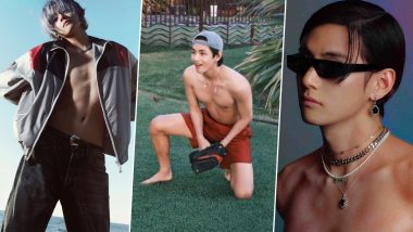 BTS V aka Kim Taehyung Shirtless Photos and Videos: K-Pop Idol’s Thirst Traps Will Make Every ARMY Member Say ‘We Purple You’