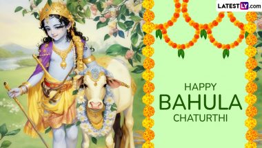 Bahula Chaturthi 2024 Greetings: Send Bol Choth Wishes, Messages, HD Images and Wallpapers To Celebrate Godhuli Puja on Krishna Chaturthi