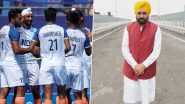 Punjab Government To Give INR 1 Crore to Each Player From State Who Won Bronze Medal With Indian Men’s Hockey Team at Paris Olympics 2024, Announces CM Bhagwant Mann