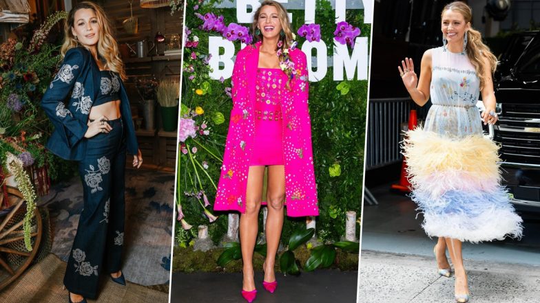 Blake Lively Is on a Fashion High! From Blooming in Pink Number by Indian Label Pero to Flirty White Floral Dress, the Actress Masters Method Dressing (See Pics)