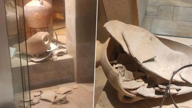 Rare 3,500-Year-Old Bronze Age Jar Accidentally Broken to Pieces by 4-Year-Old at Hecht Museum in Israel