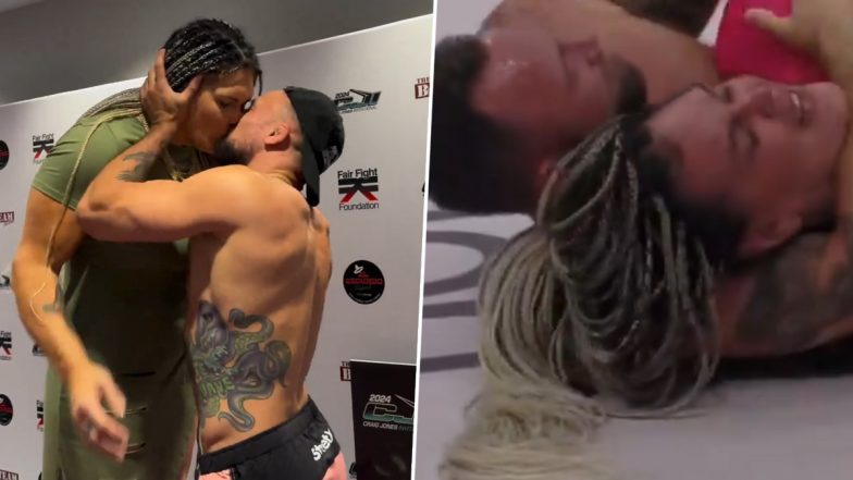 Craig Jones Chokes Gabi Garcia Into Submission During Controversial Intergender Jiu-Jitsu Fight Following 'Forceful Kiss' Row, Video Goes Viral