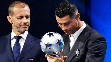 Cristiano Ronaldo Is Honoured To Receive UEFA Champions League All-Time Top Scorer Award, Says 'Grateful for All the Support' (See Post)