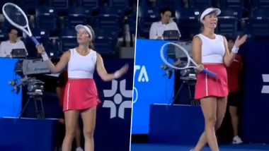 Danielle Collins Calls Out Noisy Crowd During Women's Singles Match Against Erika Andreeva in Monterrey Open 2024, Says 'It's Not That Hard To Let Us Play Tennis' (Watch Video)