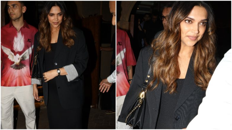 Deepika Padukone Enjoys Dinner With Ranveer Singh’s Family, Mom-To-Be Rocks a Chic Casual Ensemble (Watch Video)