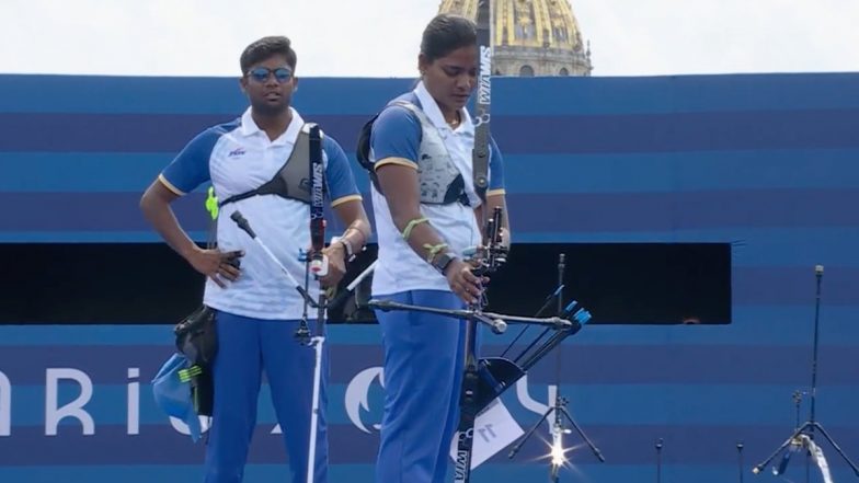 Dhiraj Bommadevara and Ankita Bhakat Miss Out on Bronze Medal in Archery Mixed Team Event at Paris Olympics 2024 After Loss to USA