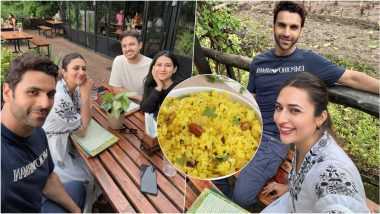 'A Day With Bhopalis' Divyanka Tripathi and Husband Vivek Dahiya Enjoy 'Poha' Treat in Her Hometown Bhopal After Returning From Europe Vacation (View Pics)