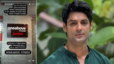 Karan Wahi Slams Gym’s Head Manager, Calls Him ‘Shit’ and Rants About ‘Worst Management’