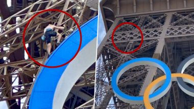 French Authorities Investigate British Man Who Climbed the Eiffel Tower Before Paris Olympics Closing Ceremony