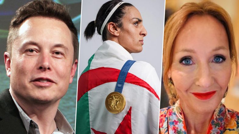 Algeria's Gold-Medal Winning Boxer Imane Khelif Files Complaint Against JK Rowling and Elon Musk Among Others For 'Cyber Harassment' During Paris Olympics 2024