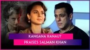Kangana Ranaut Lauds Salman Khan At 'Emergency' Trailer Launch, Wishes To Work With 'Three Khans' Of Bollywood