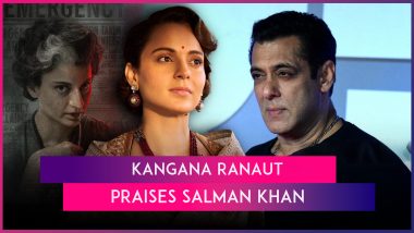 Kangana Ranaut Lauds Salman Khan At 'Emergency' Trailer Launch, Wishes To Work With 'Three Khans' Of Bollywood