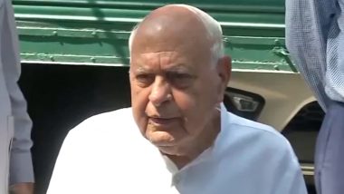 Jammu and Kashmir Assembly Elections 2024: National Conference Chief Farooq Abdullah Announces Pre-Poll Alliance With Congress, Says CPI(M) Is Also With Them (Watch Video)