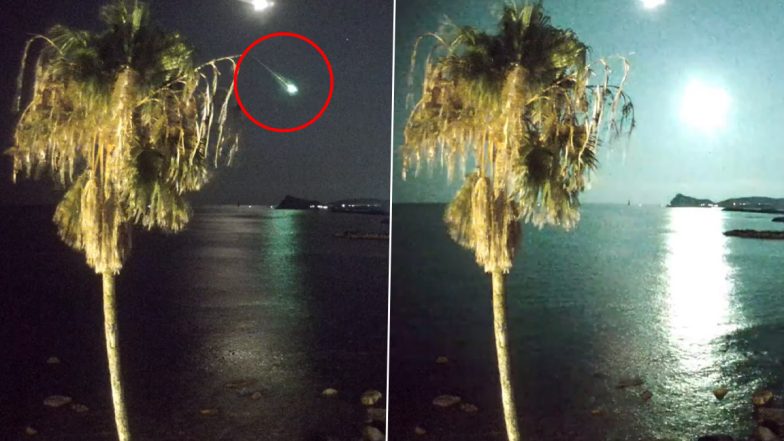 Giant Fireball Light Up the Night Sky in Japan's Makurazaki City, Video of Mysterious Meteor Lights Go Viral