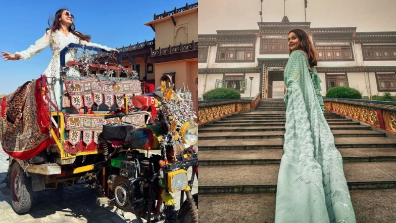 Devoleena Bhattacharjee Birthday Special: TV&rsquo;s Gopi Bahu Is the Ultimate Desi Girl, and These Travel Pics Are Proof