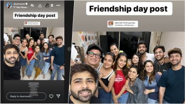 Friendship Day 2024: 'Ishqbaaz' Cast Surbhi Chandna, Mansi Srivastava, Shrenu Parikh, and Kunal Jaisingh Reunite Ahead of Friendship Day