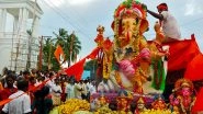 Ganesh Chaturthi 2024: BMC&rsquo;s Cautionary for Lord Ganesh Idol Processions Processions Using 13 Old and Dangerous Bridges Across Mumbai