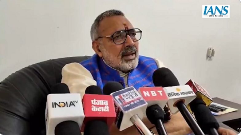 &lsquo;Their Absence Is Unfortunate&rsquo;: Giriraj Singh Slams Mallikarjun Kharge, Rahul Gandhi for Skipping Red Fort I-Day Event (Video)