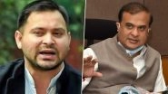 'Himanta Biswa Sarma Wants Cheap Popularity': RJD Leader Tejashwi Yadav on Ending Friday Namaz Break in Assam Assembly
