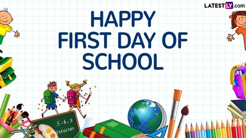 Happy First Day of School 2024-25 Wishes and Funny GIFs: Quotes, Wishes, Captions, Images and Greetings To Share on the 1st Day of School