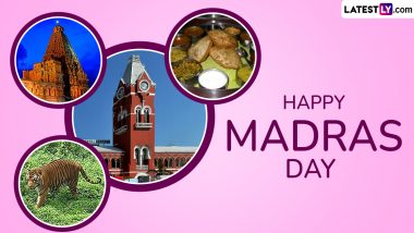 Madras Day 2024 Wishes in Tamil: WhatsApp Messages, Greetings, Quotes, Images and HD Wallpapers To Celebrate the Day With Family and Friends