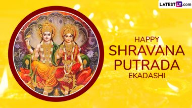 Shravana Putrada Ekadashi 2024 Images and HD Wallpapers for Free Download Online: Wish Happy Shravana Putrada Ekadashi With WhatsApp Messages, Quotes and Facebook Greetings