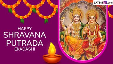 Shravana Putrada Ekadashi 2024 Wishes, Images and Pavitra Ekadashi Greetings: Send HD Wallpapers and Pavitropana Ekadashi Messages to Family and Friends