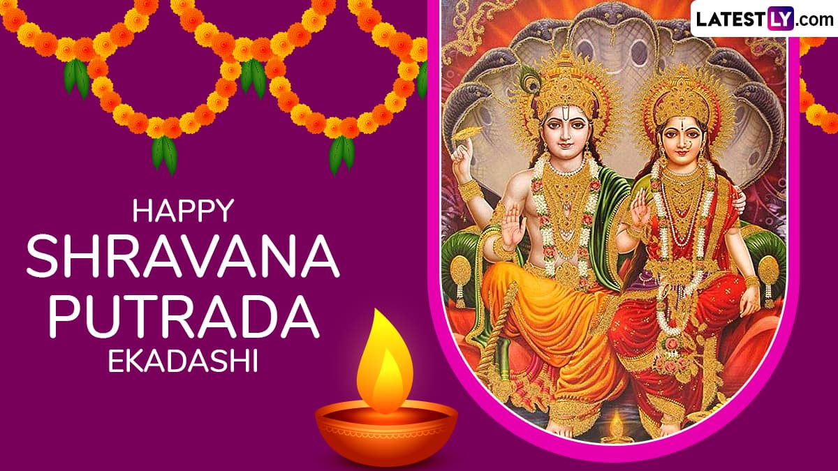 Festivals & Events News Pavitra Ekadashi 2024 Greetings, Shravana