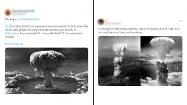 Hiroshima Day 2024 Images: Netizens Share Quotes and Photos Remembering the Atomic Bomb Victims of Hiroshima and Nagasaki