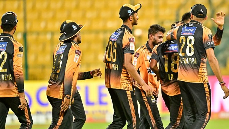 Hubli Tigers Beat Bengaluru Blasters at Maharaja T20 Trophy 2024 in First-Ever Match With Three Super Overs