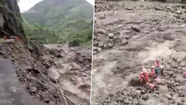 Himachal Pradesh Cloudburst: 19 People Missing After Cloudburst in Shimla's Samej Khad, Search and Rescue Operation Underway (Watch Video)